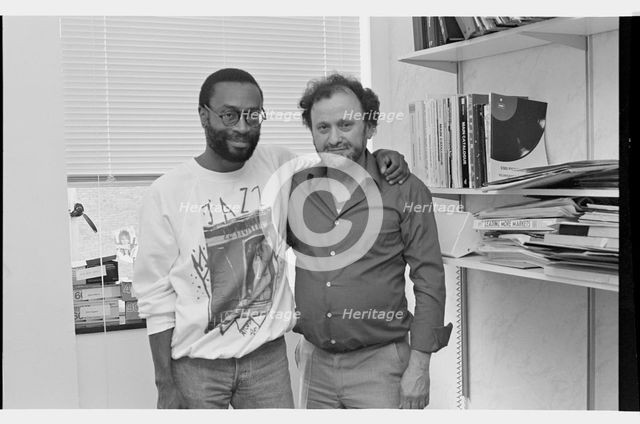 Bobby McFerrin  (S.Britt), EMI, London, 1988.  Artist: Brian O'Connor.