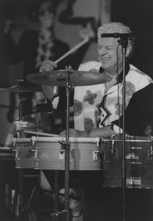 Bobby Rosengarden, North Sea Jazz Festival, The Hague, the Netherlands, 1990. Creator: Brian Foskett