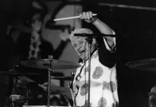 Bobby Rosengarden, North Sea Jazz Festival, The Hague, the Netherlands, Netherlands, 1990. Creator: Brian Foskett