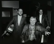 Bobby Worth, Brian Dee and Mario Castronari at Lansdowne Studios, Holland Par Creator: Denis Williams