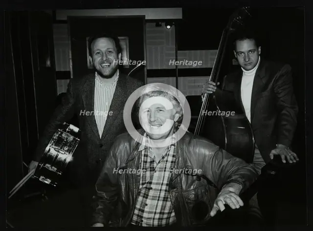 Bobby Worth, Brian Dee and Mario Castronari at Lansdowne Studios, Holland Par Creator: Denis Williams.
