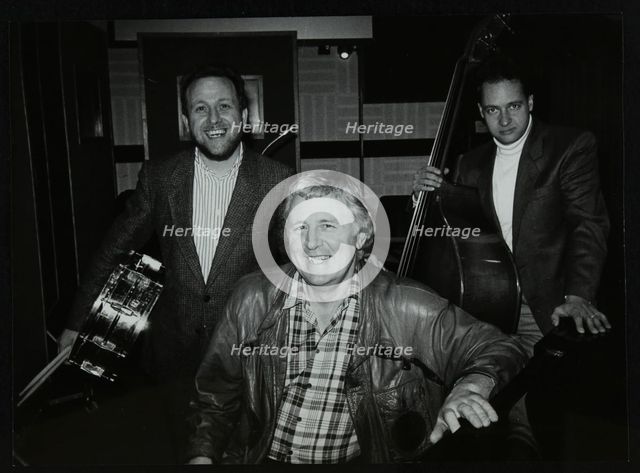 Bobby Worth, Brian Dee and Mario Castronari at Lansdowne Studios, Holland Par Creator: Denis Williams.