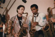 Bobby Watson, 29th Street Saxophone Quartet, Cambridge, 1989. Creator: Brian Foskett