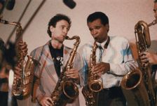Bobby Watson, 29th Street Saxophone Quartet, Cambridge, 1989. Creator: Brian Foskett