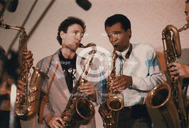 Bobby Watson, 29th Street Saxophone Quartet, Cambridge, 1989. Creator: Brian Foskett.