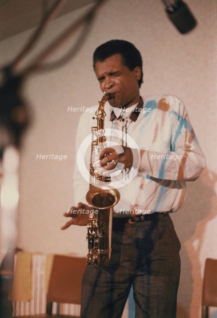 Bobby Watson, 29th Street Saxophone Quartet, Cambridge, 1989. Creator: Brian Foskett.
