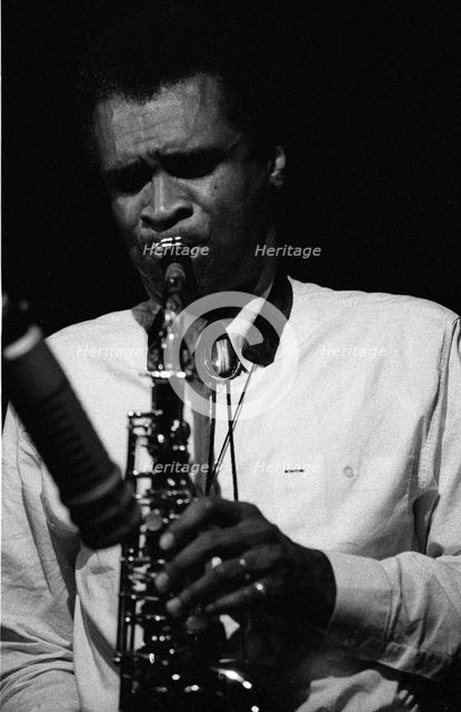 Bobby Watson, Ronnie Scott's, Soho, London, November, 1989.   Artist: Brian O'Connor.