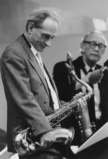 Bobby Wellins and Bob Wilber, Cleethorpes Jazz Festival, 2007. Creator: Brian Foskett