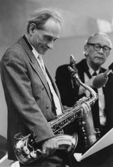 Bobby Wellins and Bob Wilber, Cleethorpes Jazz Festival, 2007. Creator: Brian Foskett