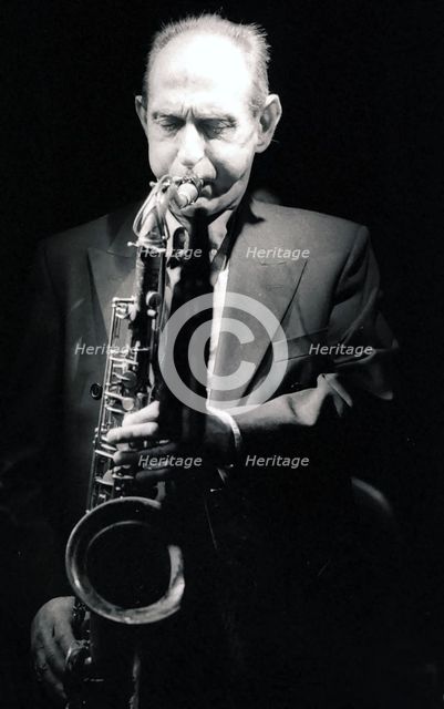 Bobby Wellins, Ronnie Scott's, London, 2003. Artist: Brian O'Connor