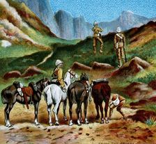 "Bobs " Eyes, British Scouts 1900. Creator: Unknown