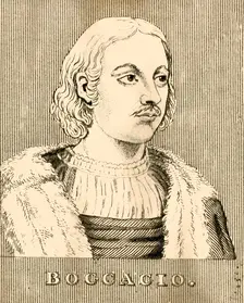 Boccacio (1313-1375), 1830. Creator: Unknown