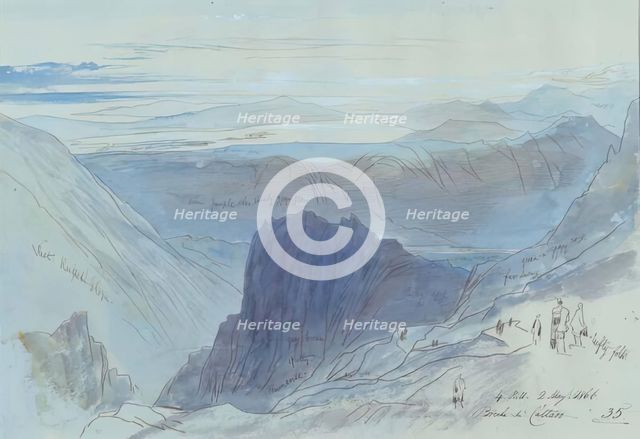 Bocche di Cattaro, 1866. Creator: Edward Lear.