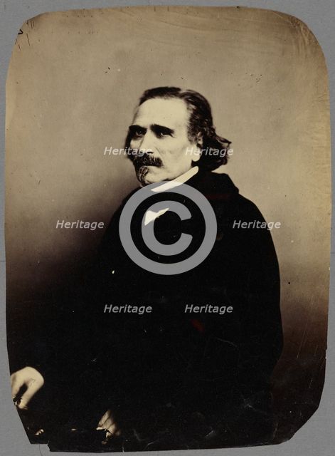 Bocage, auteur dramatique, 1860-1869. Creator: Nadar.