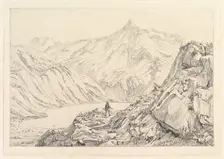 Bockhart Lake (Der Bockhardsee), early 19th century. Creator: Johann Christian Erhard