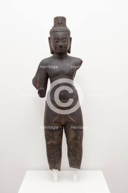 Bodhisattva Avalokiteshvara, Angkor period, 12th/13th century. Creator: Unknown.