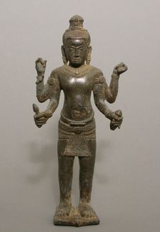 Bodhisattva Avalokiteshvara, Angkor period, late 12th/early 13th century. Creator: Unknown
