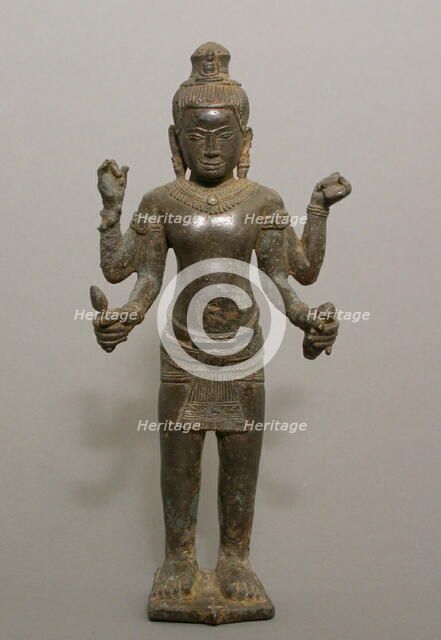 Bodhisattva Avalokiteshvara, Angkor period, late 12th/early 13th century. Creator: Unknown.