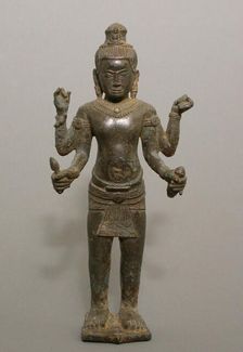 Bodhisattva Avalokiteshvara, Angkor period, late 12th/early 13th century. Creator: Unknown