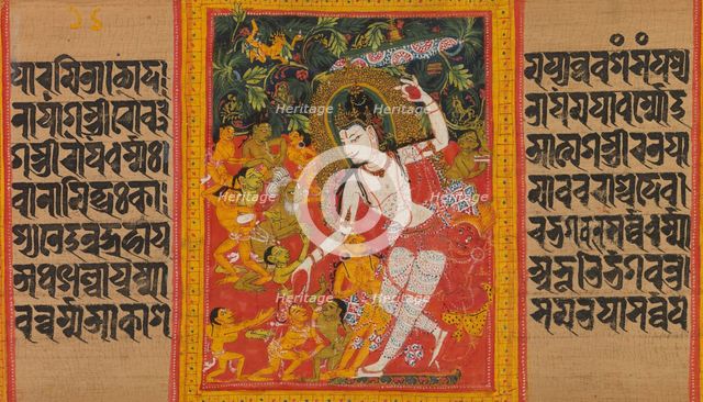 Bodhisattva Avalokiteshvara Dispensing Boons..., early 12th century. Creator: Mahavihara Master.