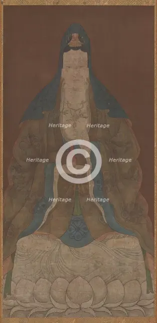 Bodhisattva Avalokiteshvara (Guanyin) with vase and willow twig, Ming dynasty, 1368-1644. Creator: Unknown.