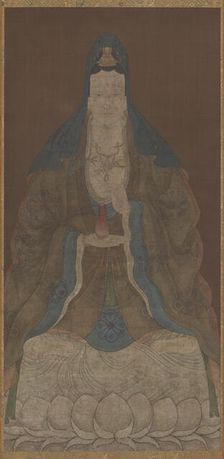 Bodhisattva Avalokiteshvara (Guanyin) with vase and willow twig, Ming dynasty, 1368-1644. Creator: Unknown