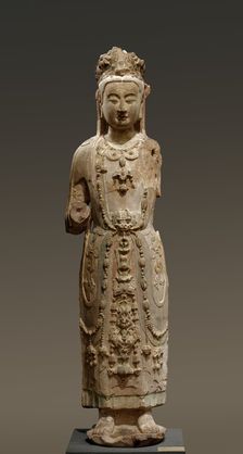 Bodhisattva Guanyin, late 500s-early 600s. Creator: Unknown