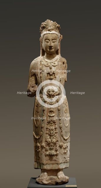Bodhisattva Guanyin, late 500s-early 600s. Creator: Unknown.
