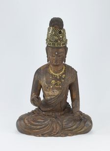 Bodhisattva, Kamakura period, early 13th century. Creator: Kaikei