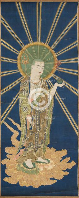 Bodhisattva Ksitigarbha, 18th century. Creator: Anonymous.