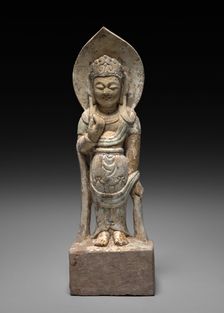 Bodhisattva, late 6th - early 7th Century. Creator: Unknown