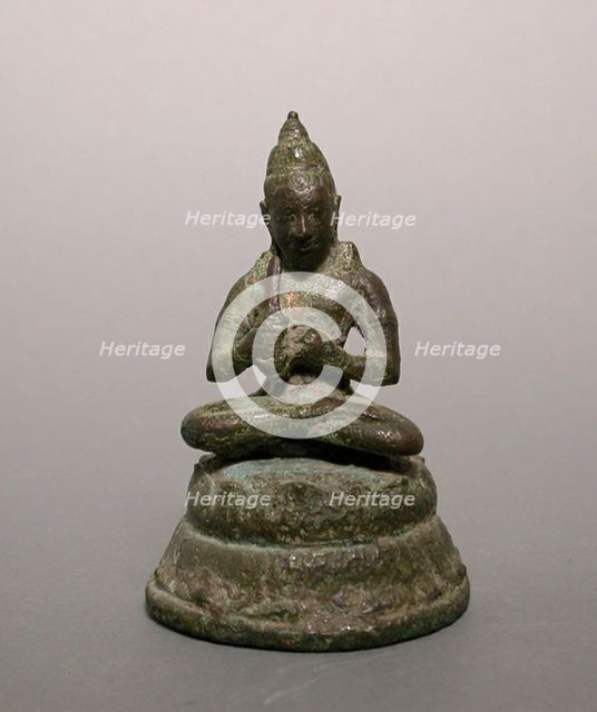 Bodhisattva Manjushri (?), 9th/10th century. Creator: Unknown.