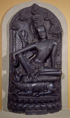 Bodhisattva - Simhanada Lokeshvara, 11th Century. Creator: Unknown
