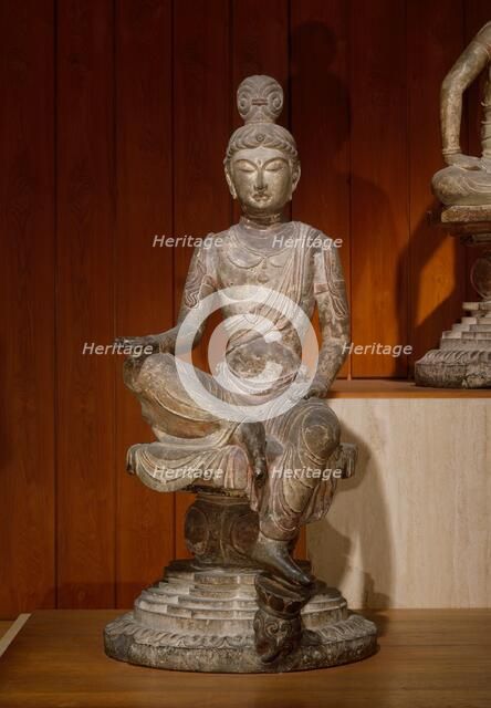 Bodhisattva, Tang dynasty (618-906), c. 725/50. Creator: Unknown.