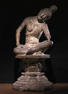 Bodhisattva, Tang dynasty (A.D. 618-907), c. 725/50. Creator: Unknown