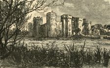 Bodiam Castle 1898. Creator: Unknown
