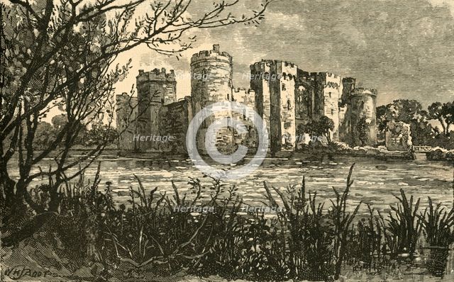 'Bodiam Castle', 1898. Creator: Unknown.