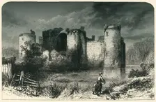 Bodiam Castle, Sussex c1870