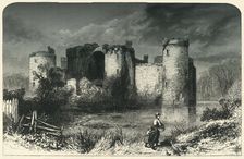 Bodiam Castle, Sussex c1870
