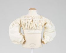Bodice, American, 1837-40. Creator: Unknown
