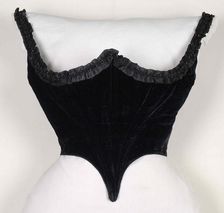 Bodice, American, 1859-70. Creator: Unknown