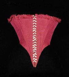 Bodice, American, 1860s. Creator: Unknown