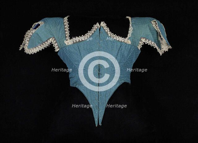Bodice, American, 1864-68. Creator: Unknown.