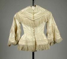 Bodice, American, ca. 1855. Creator: Unknown