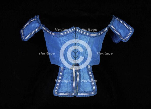 Bodice, American, ca. 1865. Creator: Unknown.