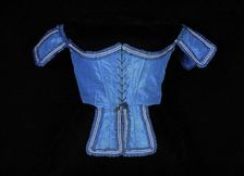 Bodice, American, ca. 1865. Creator: Unknown