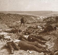 Bodies, Maurepas, France, c1914-c1918