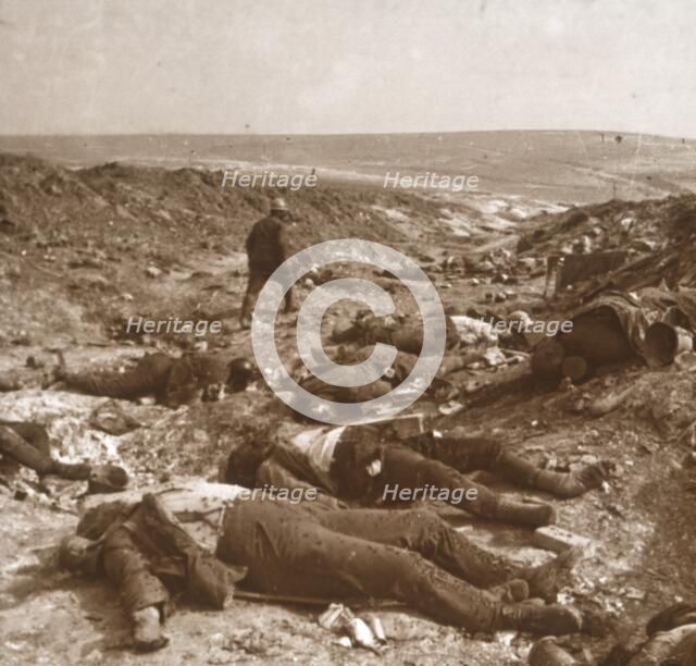 Bodies, Maurepas, France, c1914-c1918. Artist: Unknown.