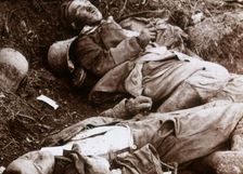 Bodies of German grenadiers, c1914-c1918