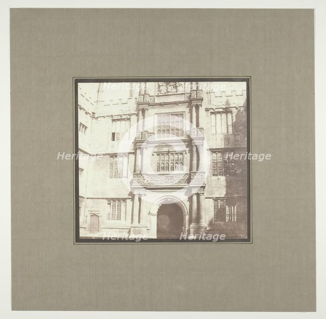 Bodleian Library, c. 1843/46. Creator: William Henry Fox Talbot.